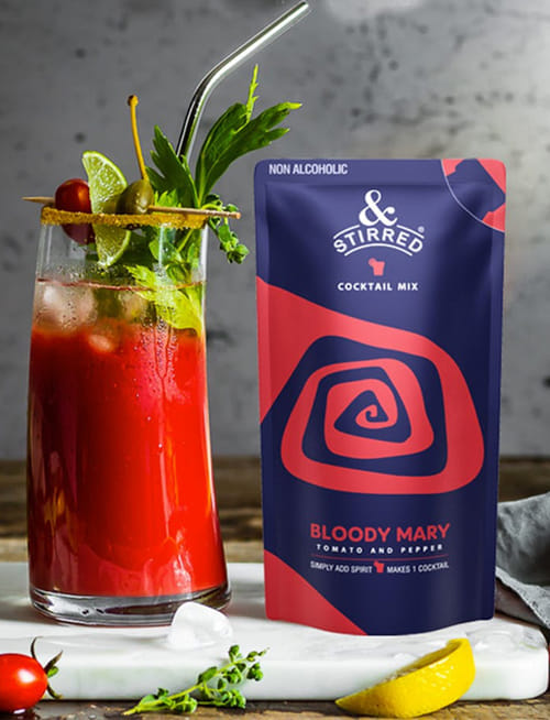 Bloody Mary With Tomato & Pepper - Cocktail Mix