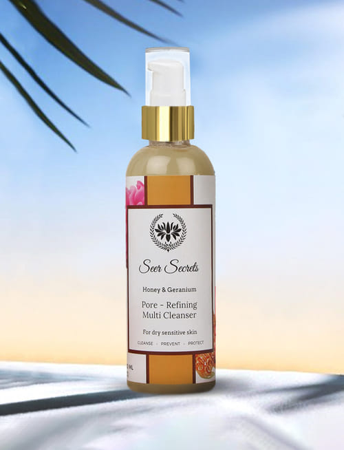Honey & Geranium Pore Refining Multi Cleanser