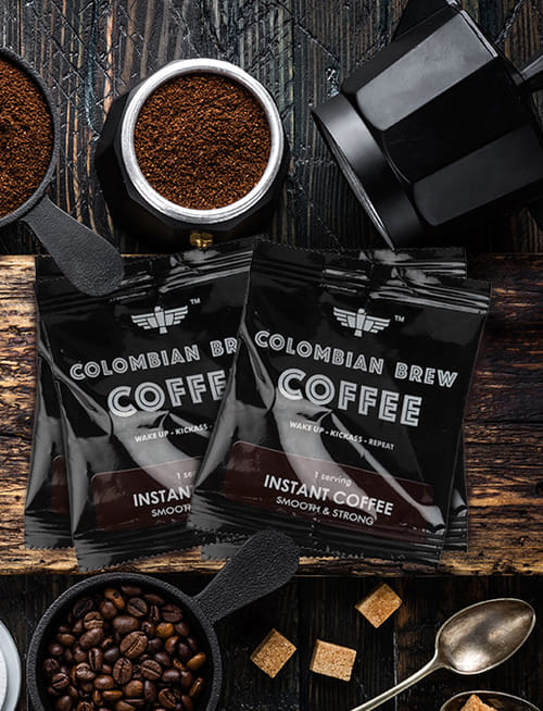 Instant Coffee Smooth Strong