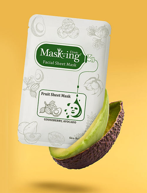 Fruit Sheet Mask - Gooseberry & Avocado