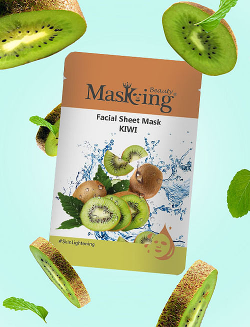 Kiwi Beauty Facial Sheet Mask