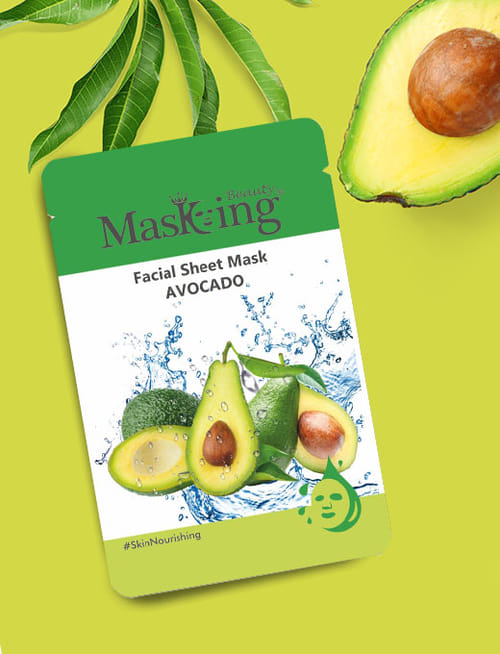 Avocado Beauty Facial Sheet Mask