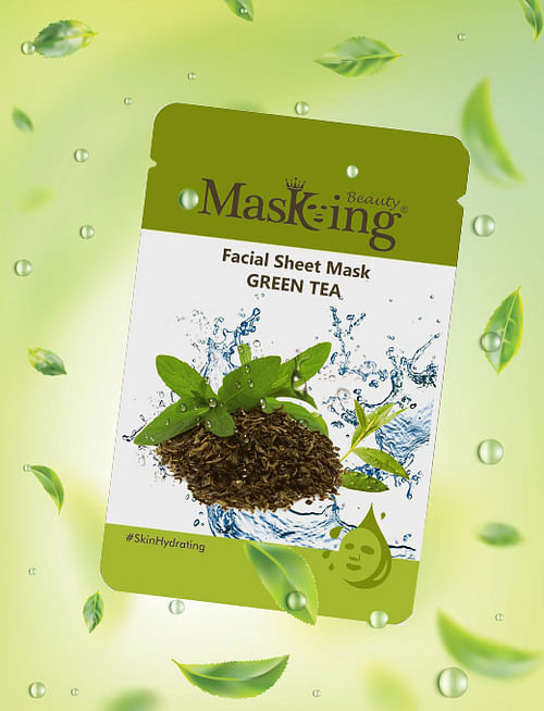 Green-Tea Beauty Facial Sheet Mask