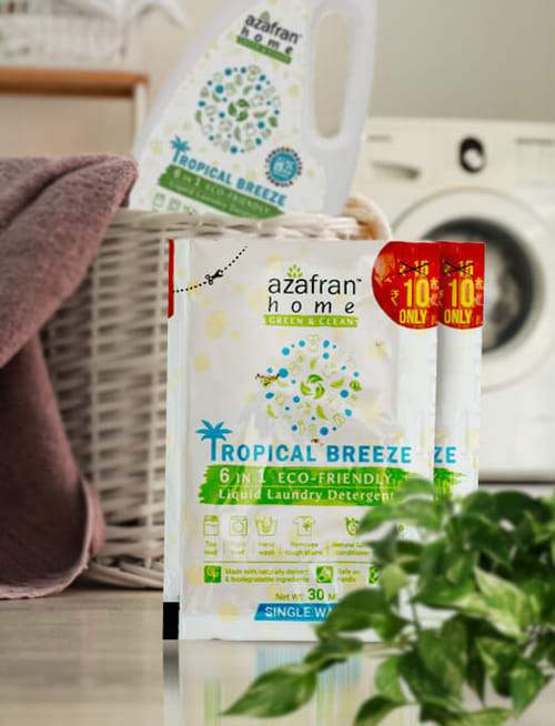 Tropical Breeze 6 IN 1 Eco - Friendly Liquid Laundry Detergent Tropical Breeze 6 IN 1 Eco - Friendly Liquid Laundry Detergent