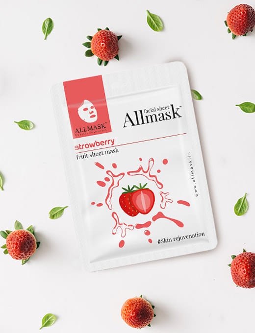 Strawberry Fruit Sheet Mask