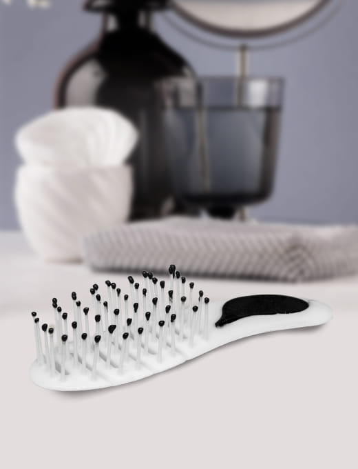 HB 500 Brush - White Color