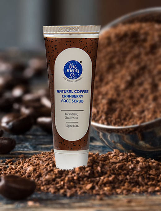 Natural Coffee Cranberry Face Scrub