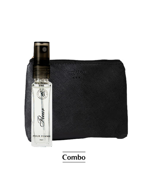 Fleur EDP & Leather Pouch Duo