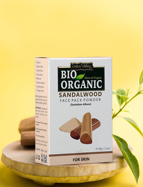 Bio Organic Sandalwood Face Pack Powder