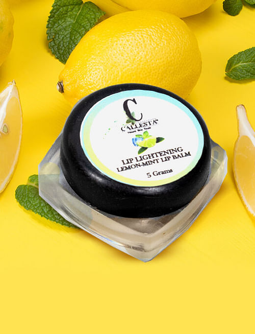 Lip Lightening Lemon-Mint Lip Balm