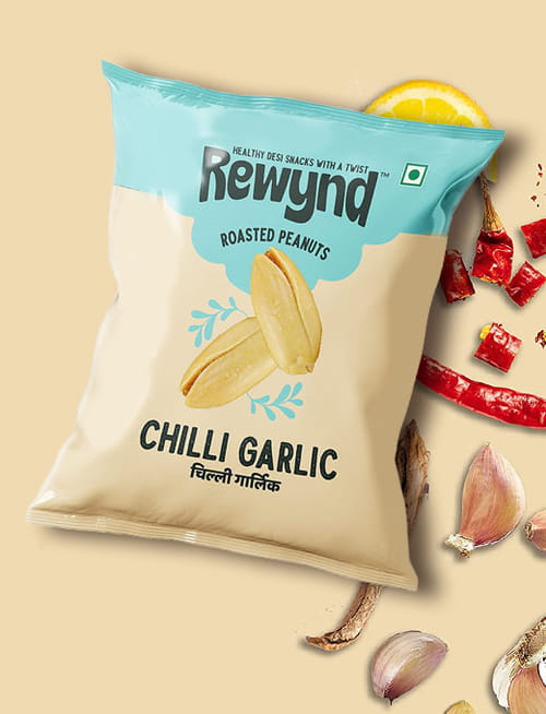 Roasted Peanuts - Chilli Garlic