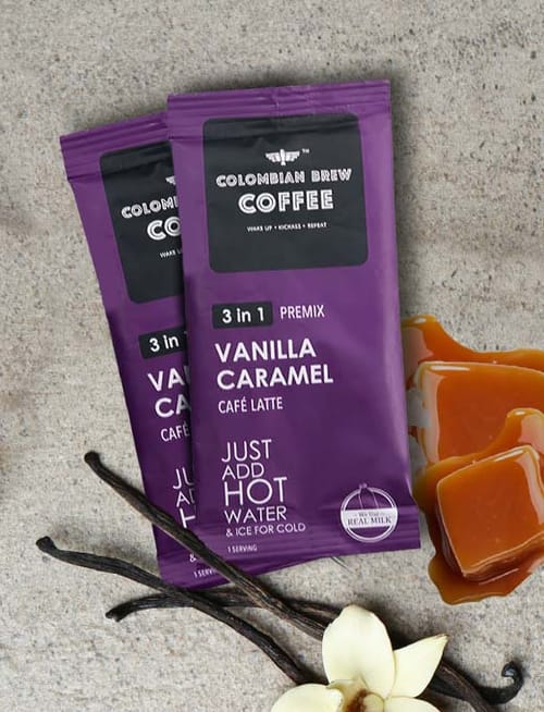 Vanilla Caramel Café Latte 3-in-1 Premix