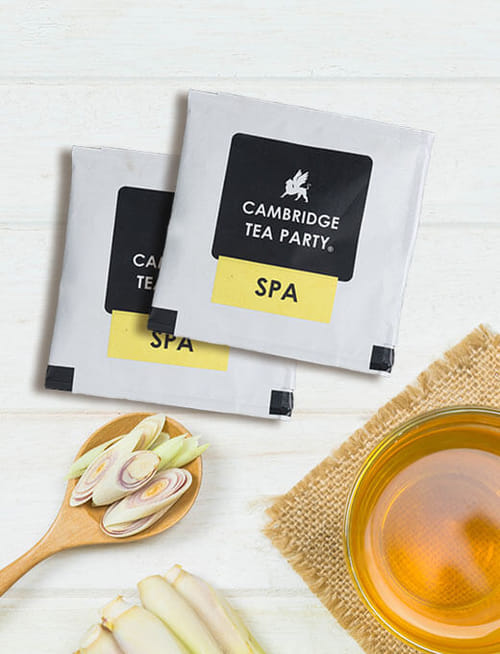 Spa Lemon Lemongrass Tea Bag Squares