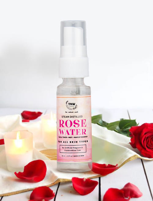 Steam Distilled Rose Water