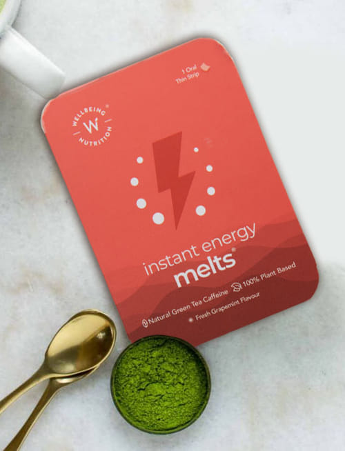 Melts Instant Energy - Plant Based Green Tea Caffeine And Electrolytes