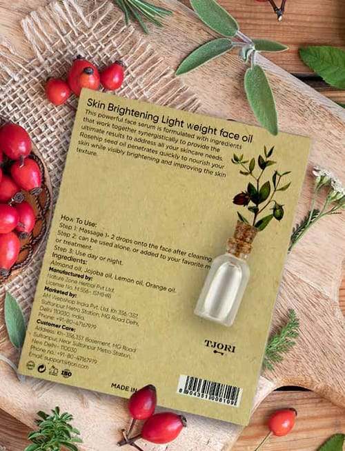 Skin Brightening Lightweight Face Oil