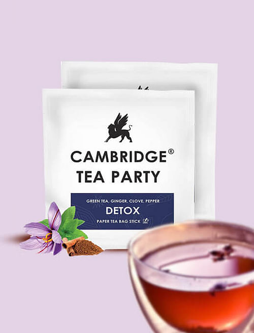 Detox - Indian Kahwa Tea Bag Squares