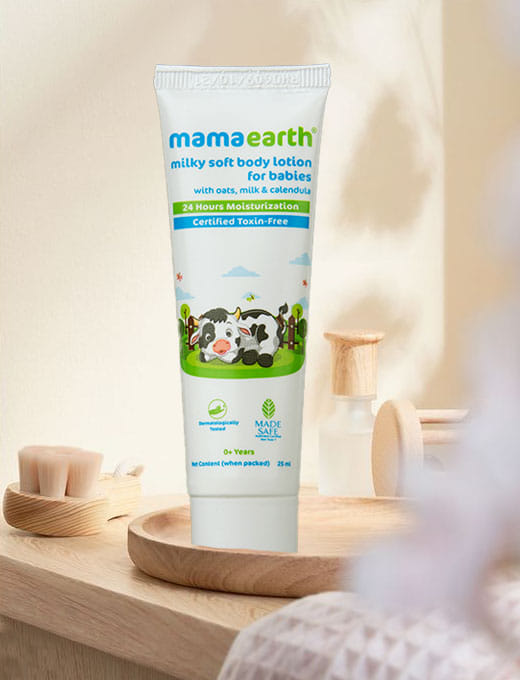 Milky Soft Body Lotion With Oats, Milk & Calendula