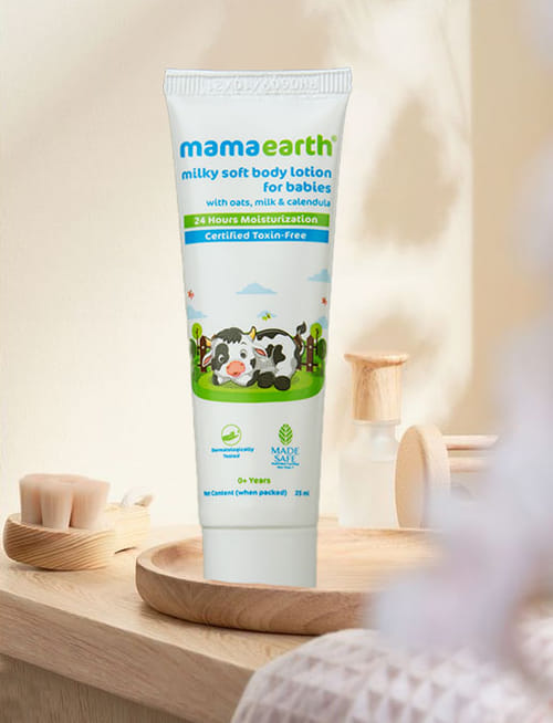 Milky Soft Body Lotion With Oats, Milk & Calendula