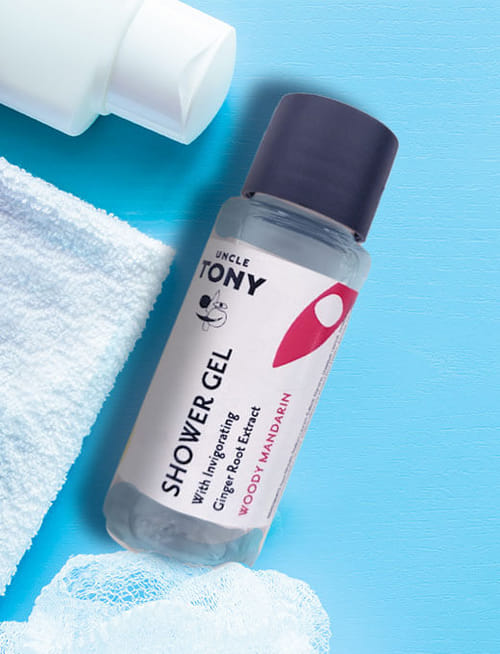 Shower Gel With Ginger Root Extract