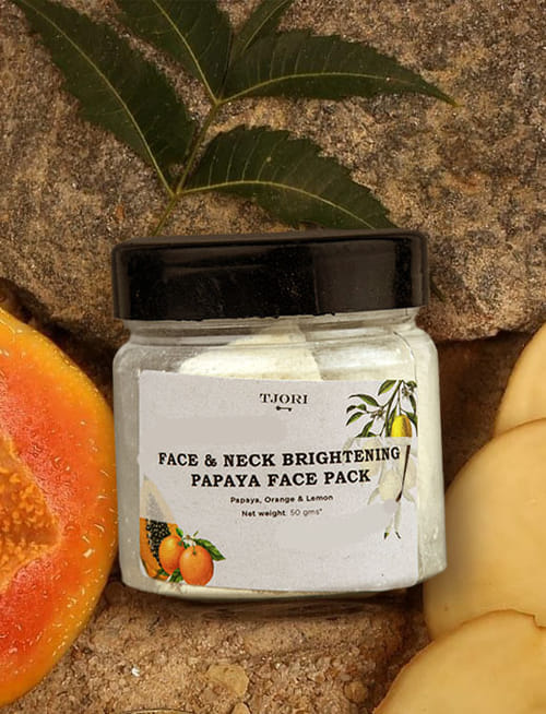 Face & Neck Brightening Papaya Pack