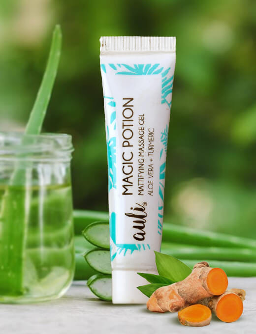 Magic Potion - Mattifying Massage Gel Aloevera + Turmeric