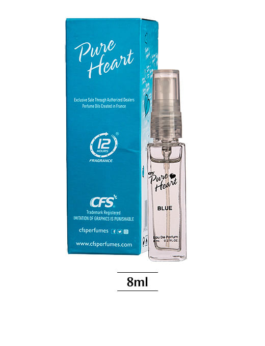 Buy CFS Pure Heart Blue Long Lasting Apparel Perfume Spray Online