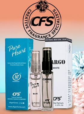 Buy CFS Pure Heart Blue Long Lasting Apparel Perfume Spray Online