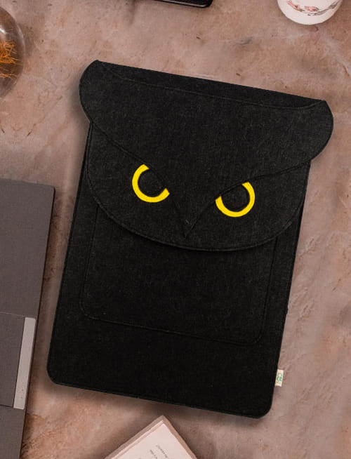 Recyclable Felt Laptop Sleeve - 15"