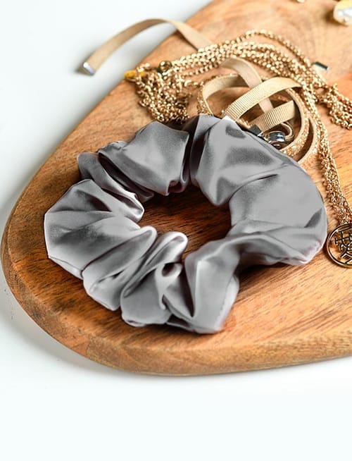 Scrunchie - Silver
