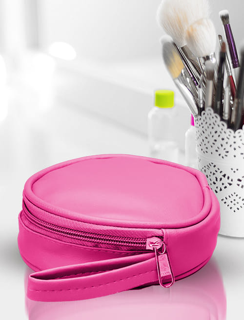 Round Pouch Pink
