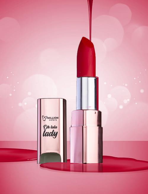 OH Lala Lady Lipstick 06 Hot Lips Red