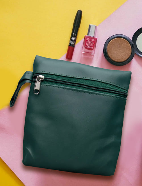 Grooming Essentials Pouch - Dark Green