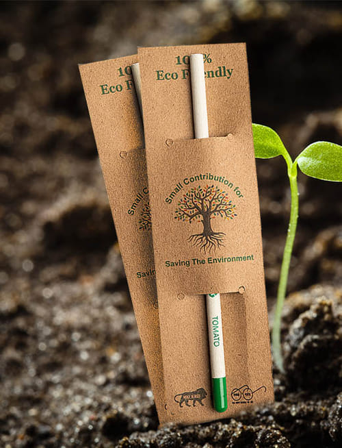 Plantable Seed Plain Paper Pencil Tomato