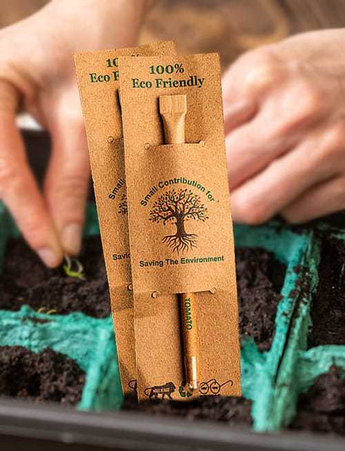 Plantable Seed Paper Pencil Tomato