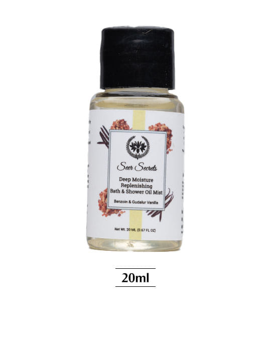 Benzoin & Gudalur Vanilla Deep Moisture Replenishing Bath & Shower Oil – thumbnail 2