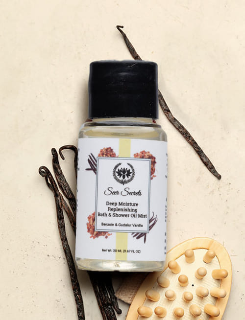 Benzoin & Gudalur Vanilla Deep Moisture Replenishing Bath & Shower Oil Benzoin & Gudalur Vanilla Deep Moisture Replenishing Bath & Shower Oil