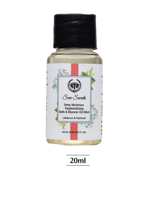 Labdanum & Patchouli Deep Moisture Replenishing Bath & Shower Oil – thumbnail 2