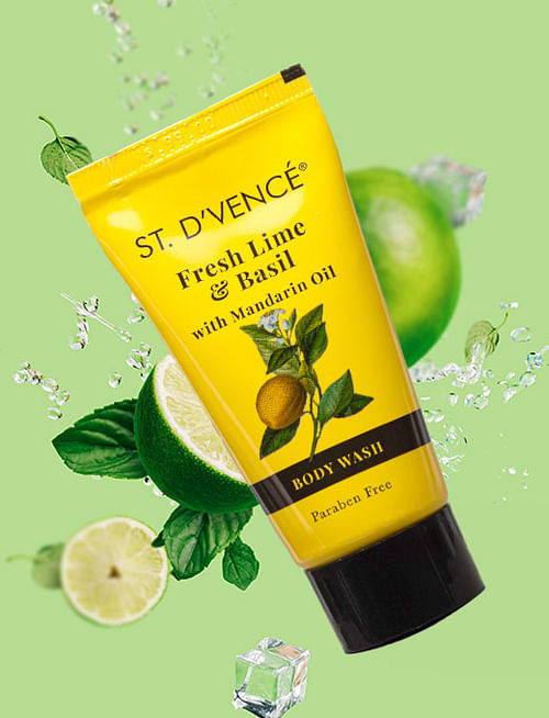Lime & Basil With Mandarin Oil Body Wash