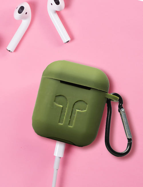 Airpods Silicone Cover Olive Green Airpods Silicone Cover Olive Green