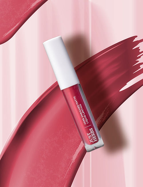 Herb Enriched Matte Liquid Lipstick Peony Pink