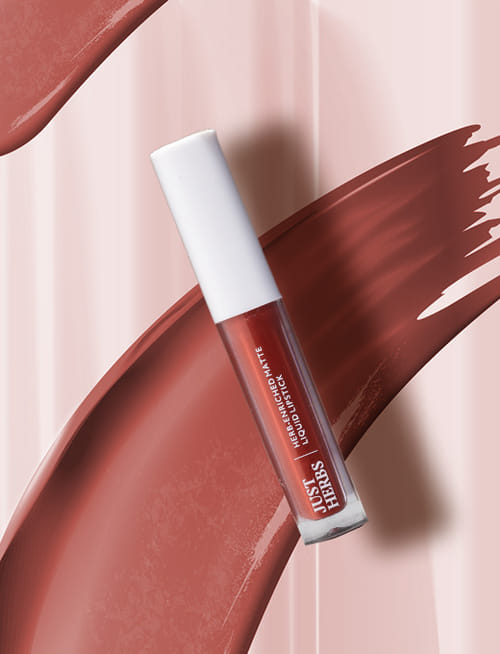 Herb Enriched Matte Liquid Lipstick Raisin Rust