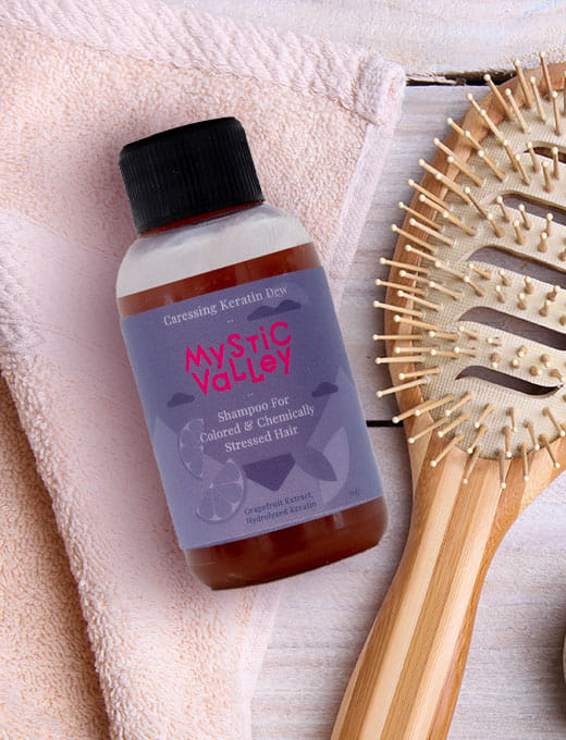 Caressing Kertin Dew Shampoo For Colored & Chemically Stressed Hair