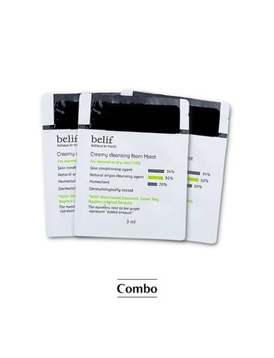 Belif Creamy Cleansing Foam Trio Belif Creamy Cleansing Foam Trio