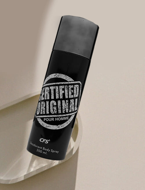 Certified Original Pour Homme Black