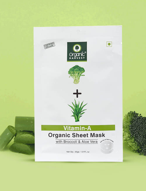 Vitamin A Organic Sheet Mask