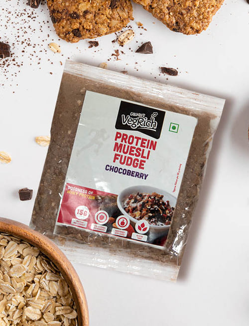 Protein Muesli Fudge - Chocoberry Protein Muesli Fudge - Chocoberry