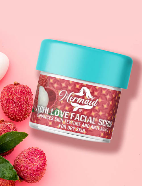 Mermaid Litchi Facial Scrub Mermaid Litchi Facial Scrub