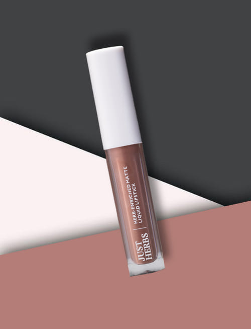 Herb Enriched Matte Liquid Lipstick Almond Glaze