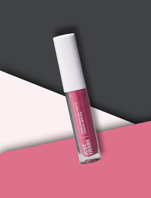 Herb Enriched Matte Liquid Lipstick Fuchsia Pearl